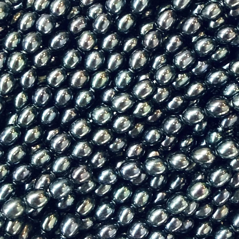 Гривна за глезен Rice pearls blended