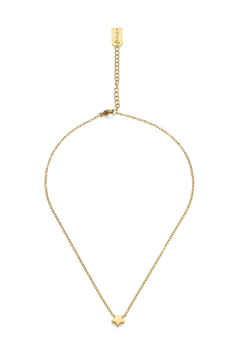 Moon & Star Necklace Set