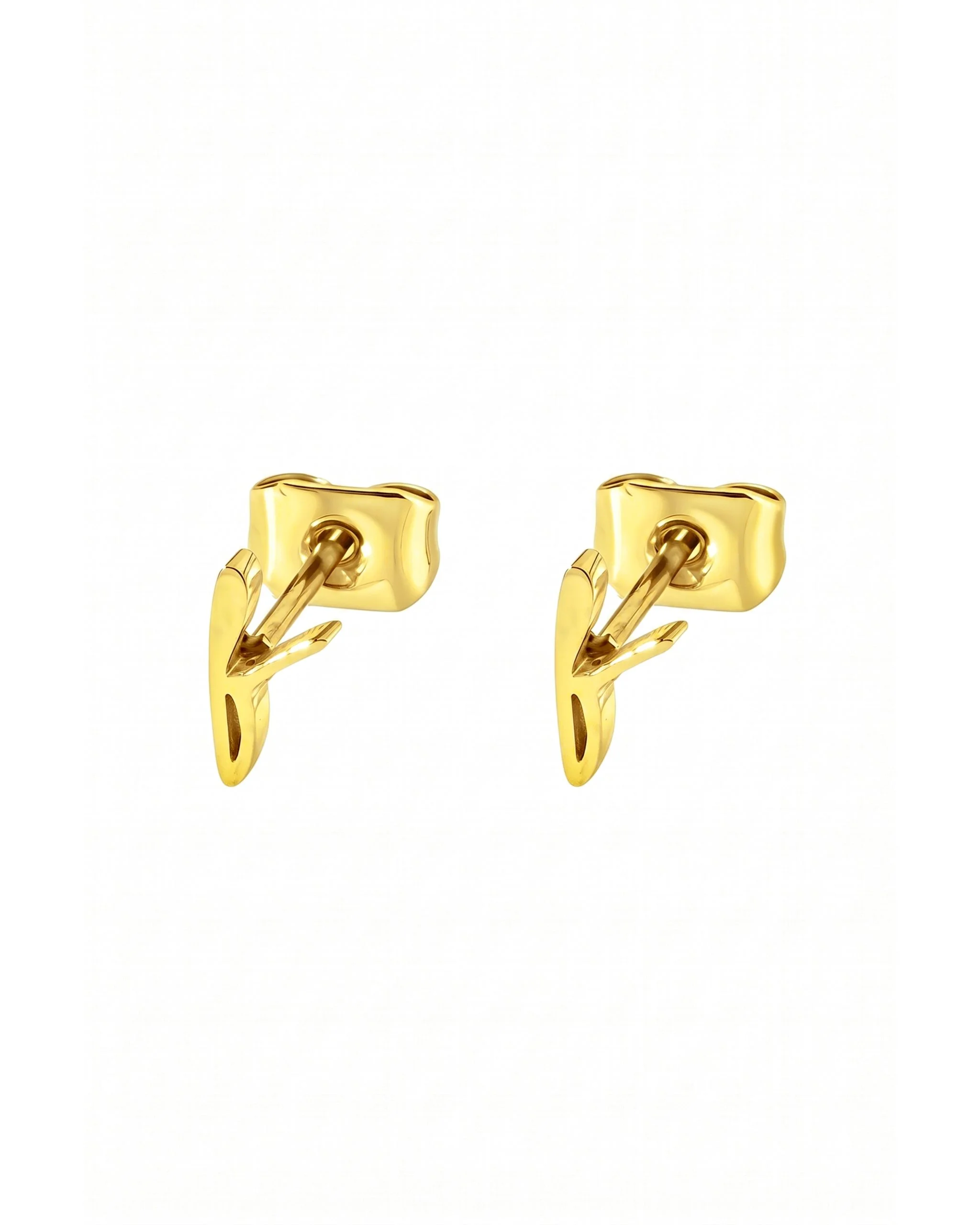Обеци F earrings