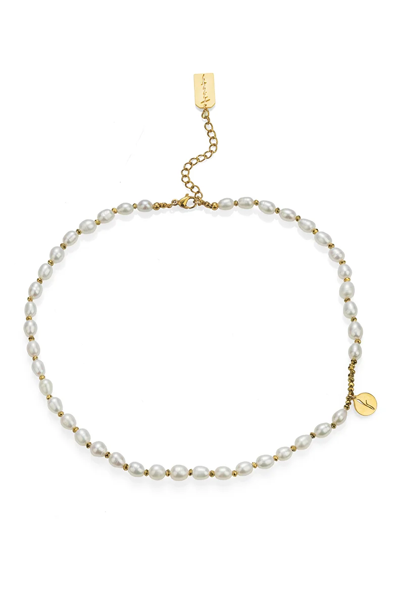 Колие Rice pearls premium
