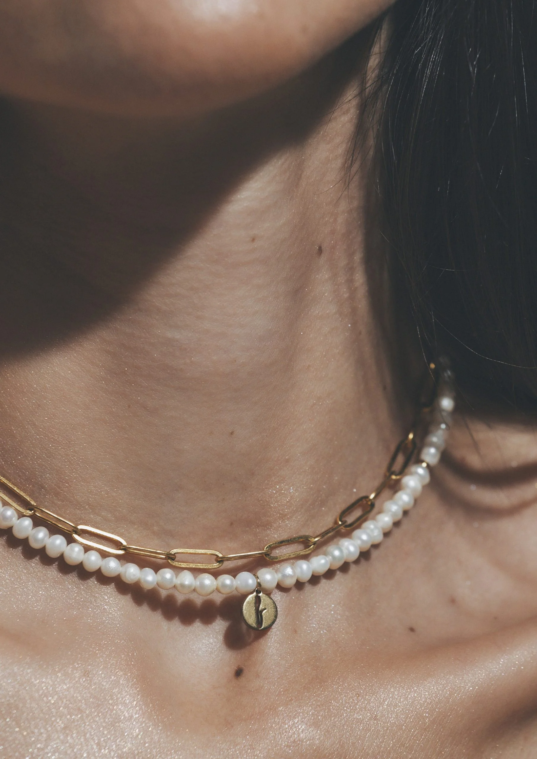Колие Pearls & Clips