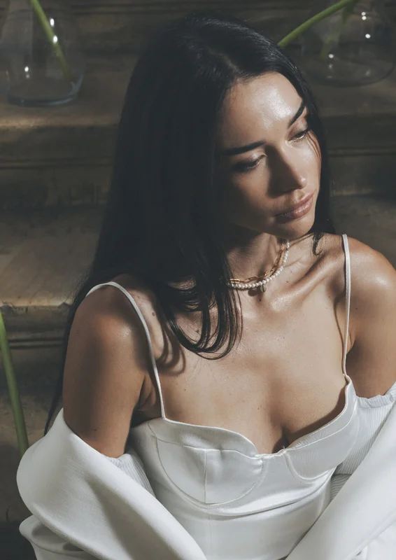 Колие Pearls & Clips