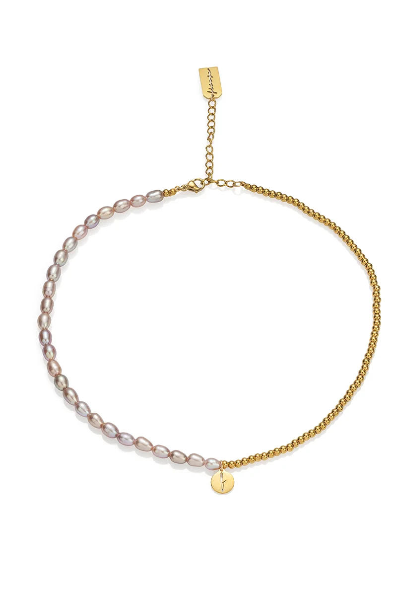 Колие Rice pearls blended Pink vibes