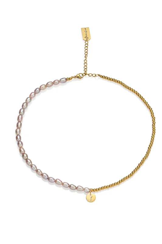 Колие Rice pearls blended Pink vibes
