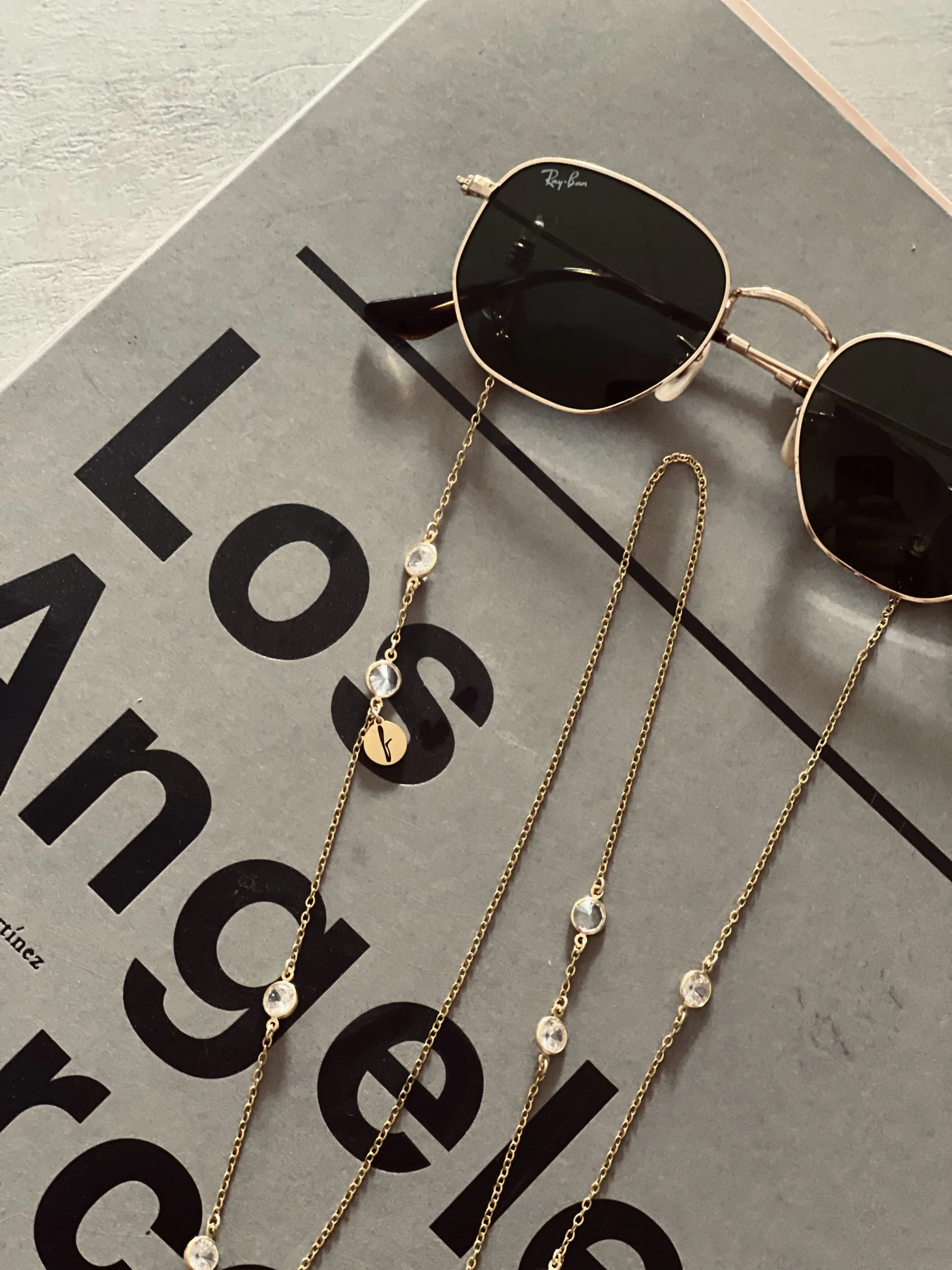 Бижу за очила Swarovski drops
