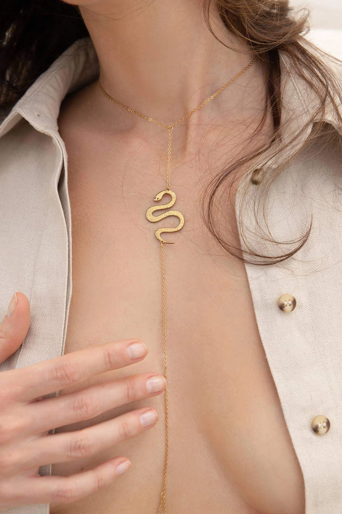 Бижу за тяло Snake