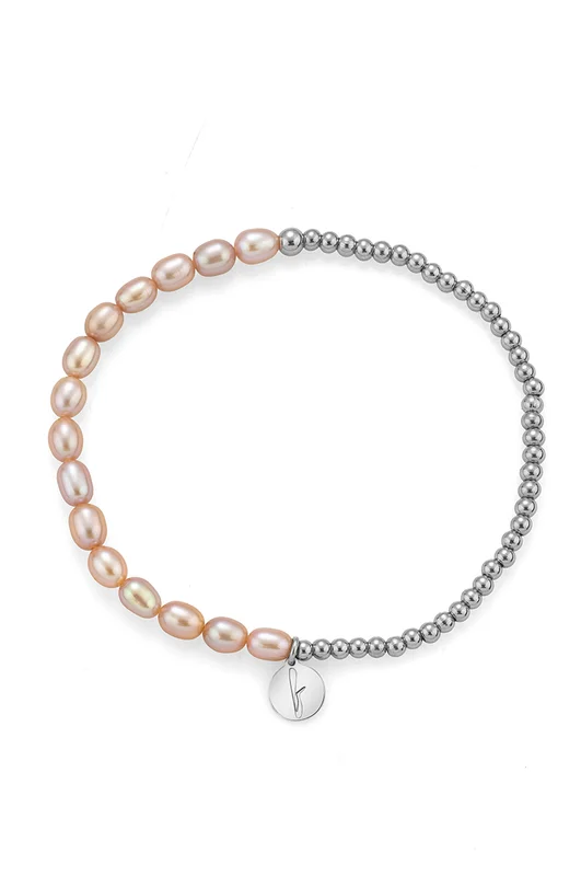 Гривна за глезен Rice pearls blended