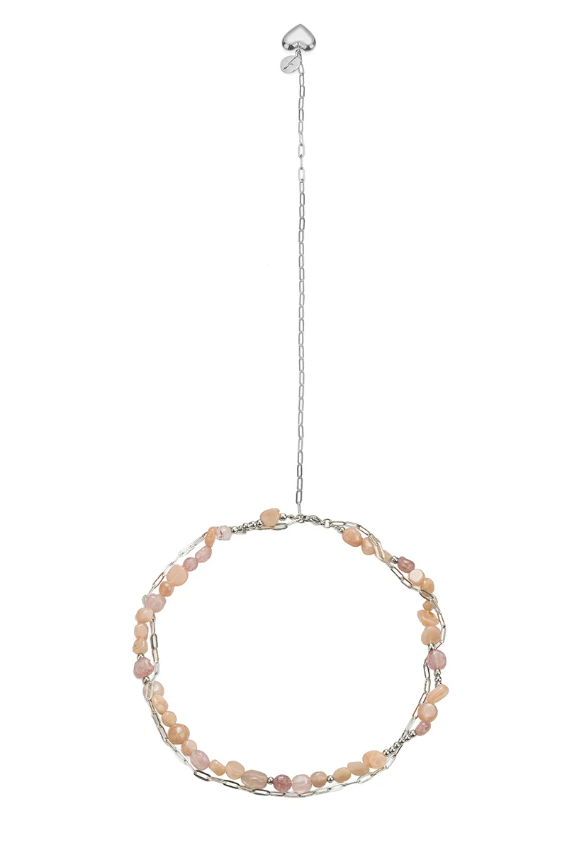 Двойно колие Pink Promise