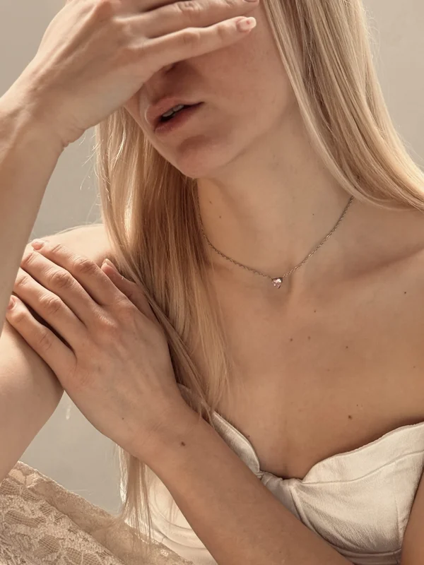 Колие Crystal Heart