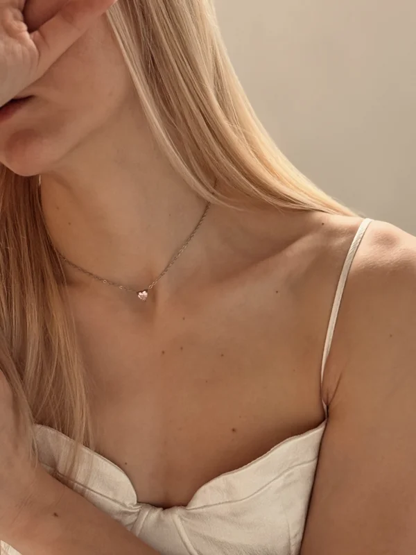 Колие Crystal Heart