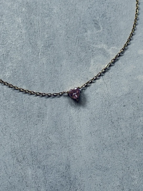 Колие Crystal Heart