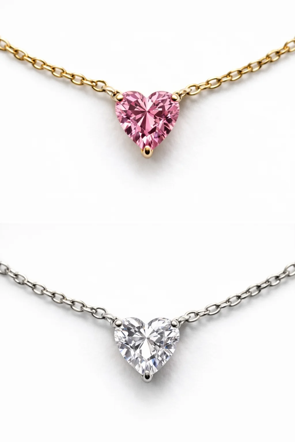 Колие Crystal Heart