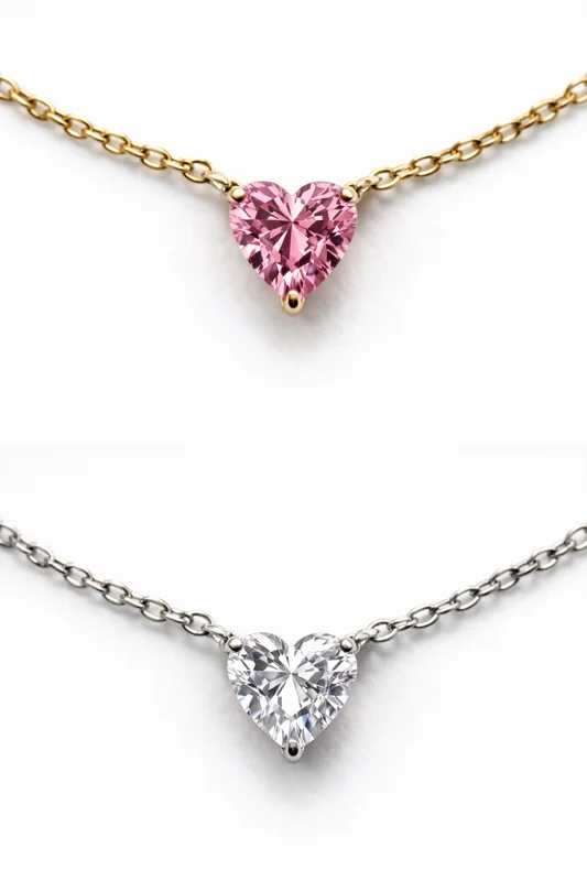 Колие Crystal Heart