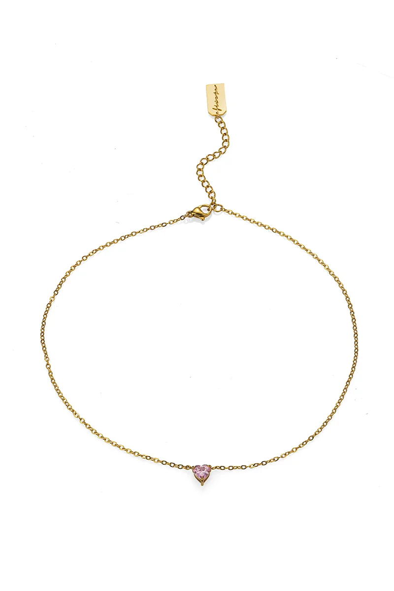 Колие Crystal Heart