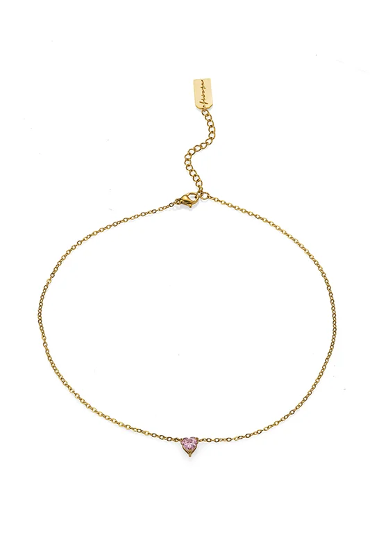 Колие Crystal Heart