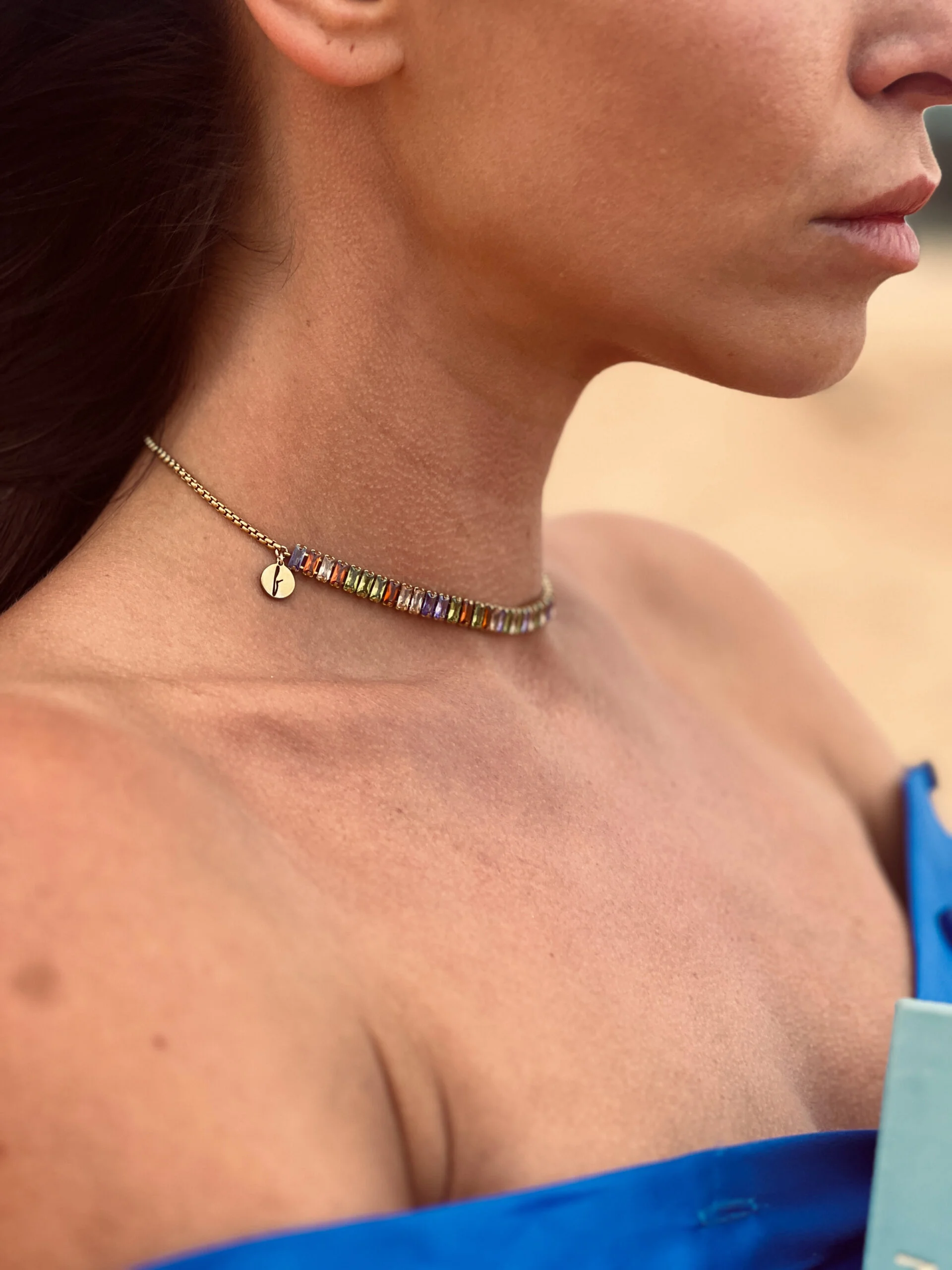 Crystal Fairy Tiles Necklace
